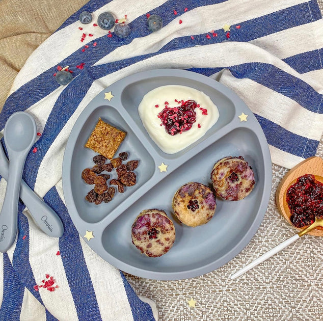 Blueberry jammy dodgers 🫐 Omnia Baby UK